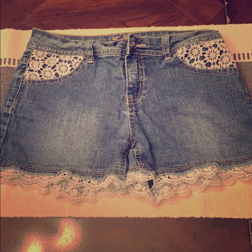 Jean shorts